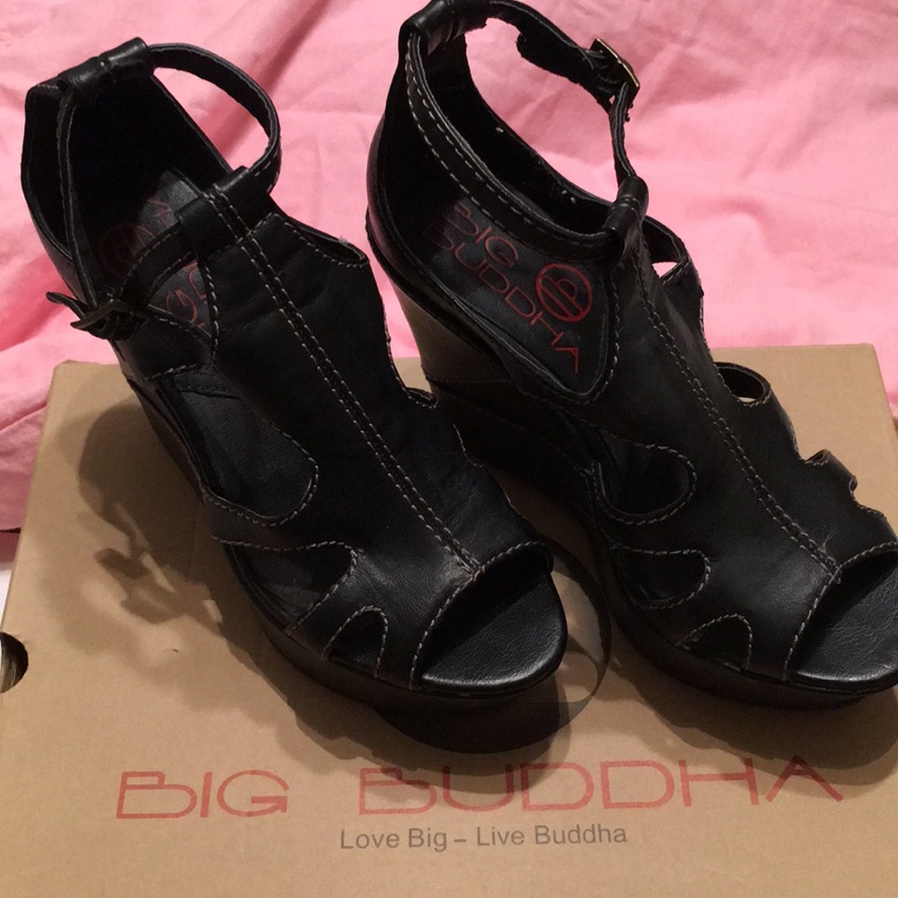 Big Buddha Wedge Shoes